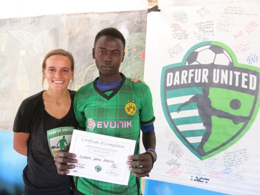 Issag, age 20, “Oh, I feel so happy and excited for what’s to come. Thank you for coming to Goz Amer.”